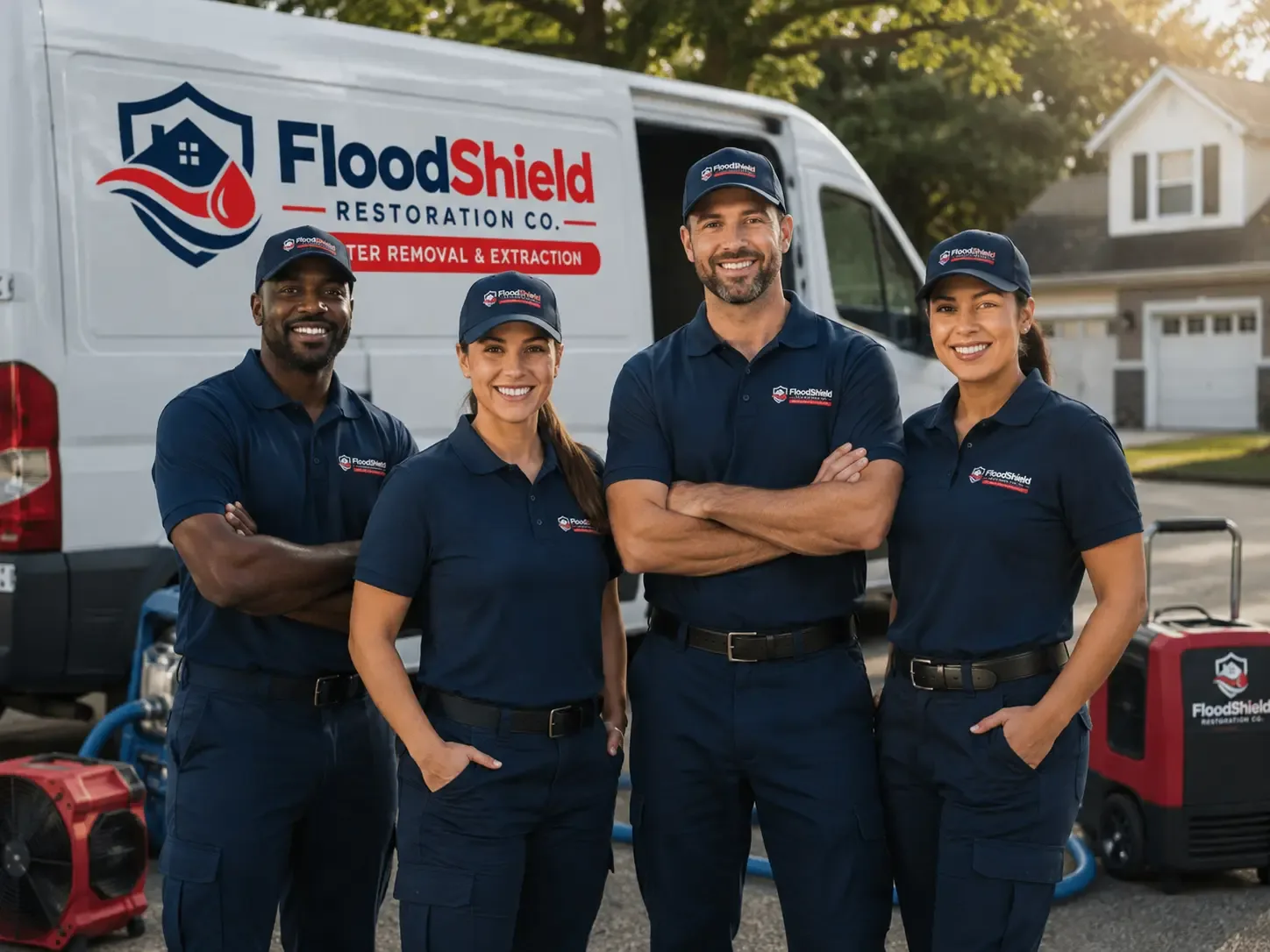 Flood Damage Restoration company in Ortley, SD